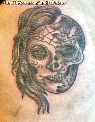 Tattoo photo Catrina, Sugar Skull