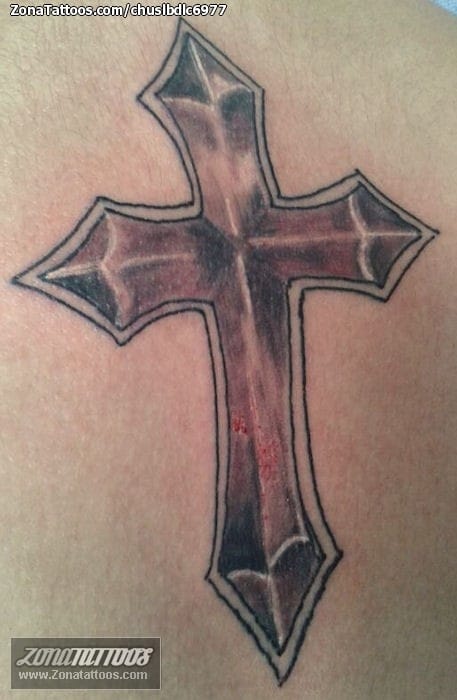 Tattoo photo Crosses, Religious