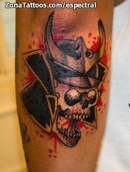 Foto de tatuaje Calaveras, Samurais, Orientales