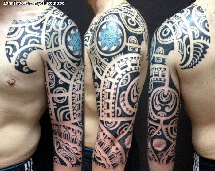Tattoo photo Maori, Arm, Shoulder