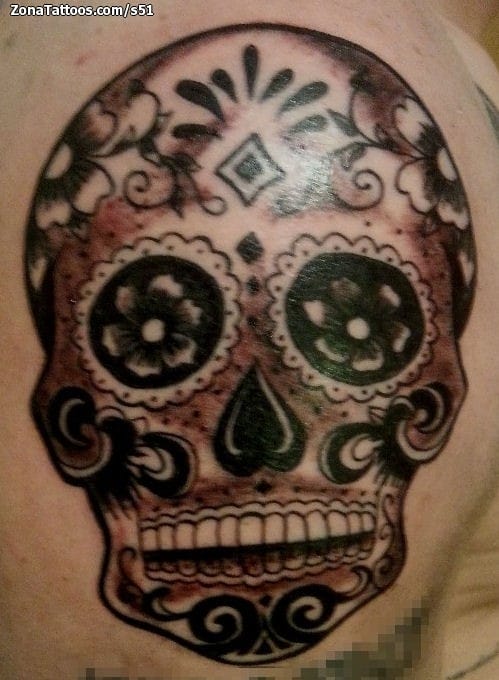 Tattoo photo Sugar Skull