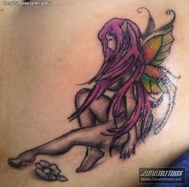 Foto de tatuaje Hadas, Fantasía