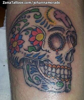 Foto de tatuaje Sugar Skull