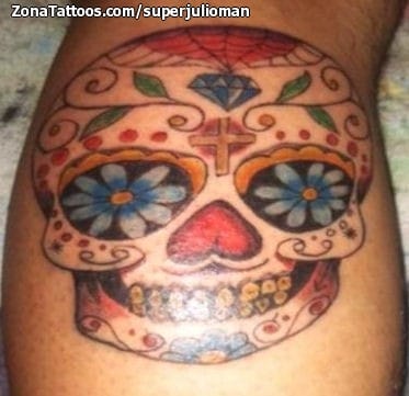 Tattoo photo Sugar Skull