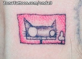 Foto de tatuaje Gatos, Animales