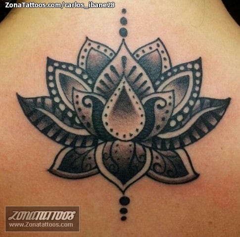 Tattoo photo Lotus, Flowers