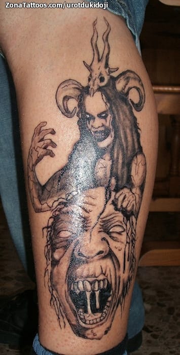 Tattoo photo Demons, Horror, Monsters