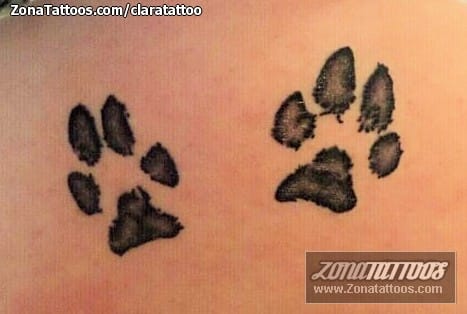 Tattoo photo Footprints