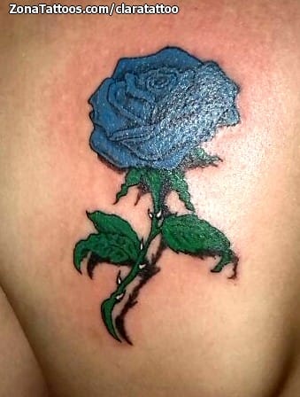 Tattoo photo Roses, Flowers