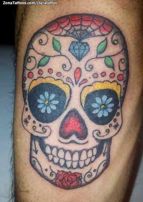 Tattoo photo Sugar Skull