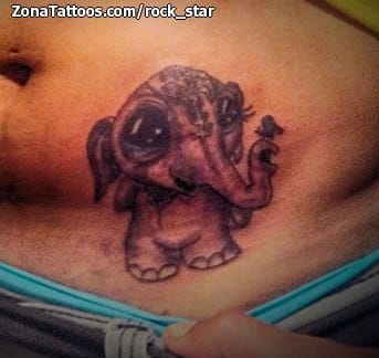 Foto de tatuaje Animales, Elefantes