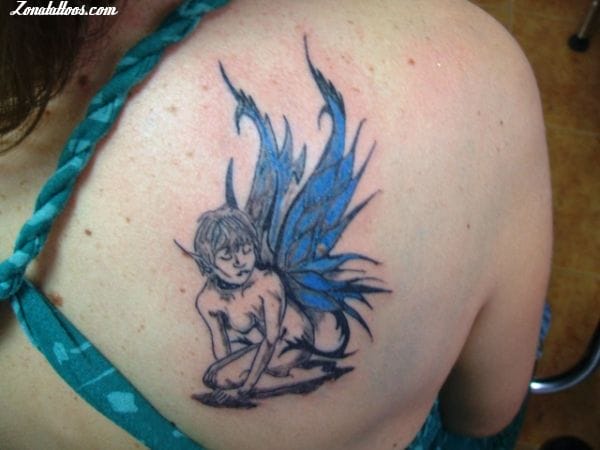 Foto de tatuaje Hadas, Fantasía