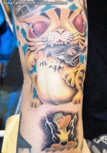 Tattoo photo Cats, Animals