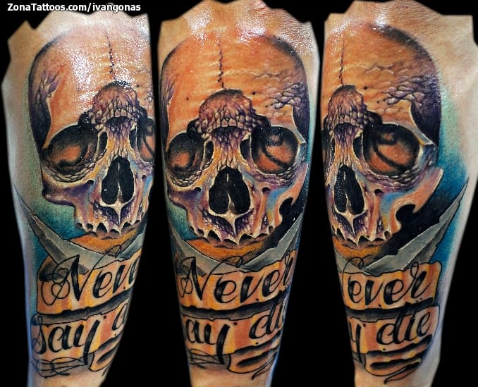 Foto de tatuaje Calaveras, Góticos