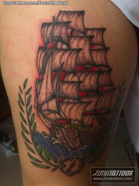 Tattoo photo Boats