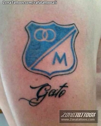 Foto de tatuaje Escudos, Deportes