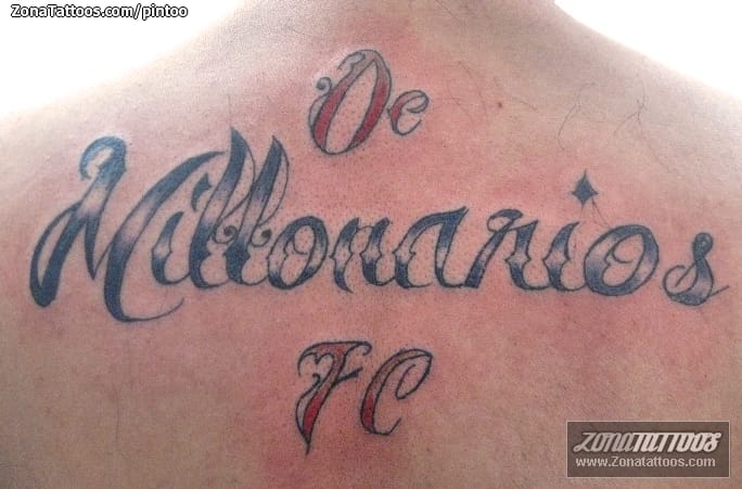 Foto de tatuaje Letras