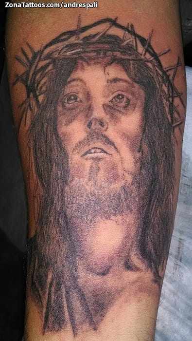 Tattoo photo Christ, Religious