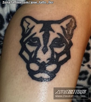 Foto de tatuaje Panteras, Animales