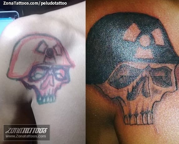 Foto de tatuaje Calaveras, Yelmos