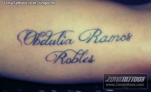 Foto de tatuaje Letras, Frases