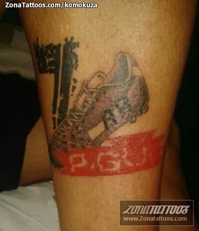 Foto de tatuaje Deportes, Grunge