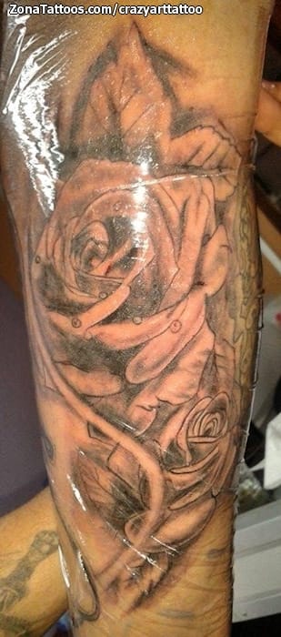 Tattoo photo Flowers, Roses