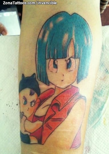 Foto de tatuaje Dragon Ball, Manga