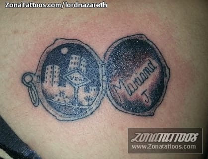 Tattoo photo Jewels, Buildings