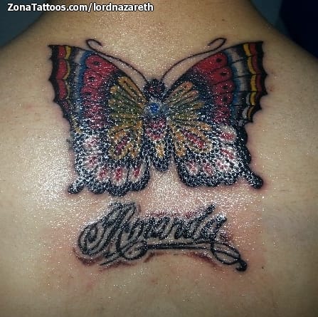 Foto de tatuaje Mariposas, Insectos