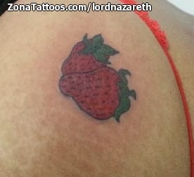 Tattoo photo Strawberries