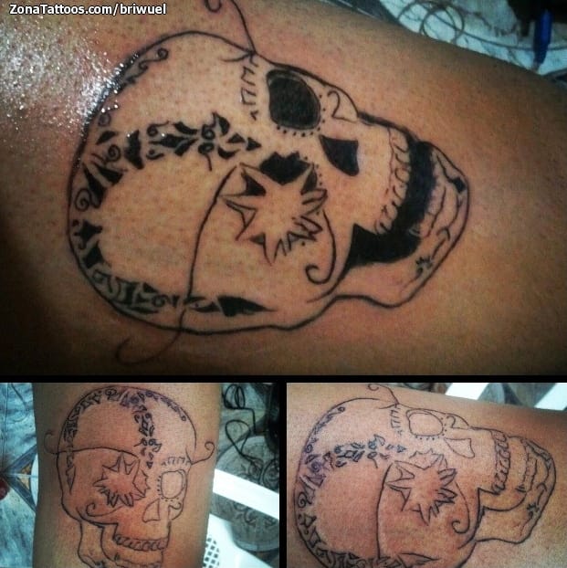 Foto de tatuaje Calaveras