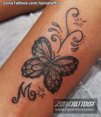 Foto de tatuaje Mariposas, Insectos