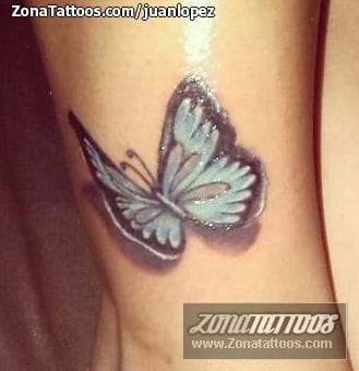 Foto de tatuaje Mariposas, Insectos