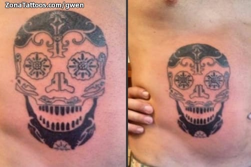 Foto de tatuaje Calaveras, Sugar Skull