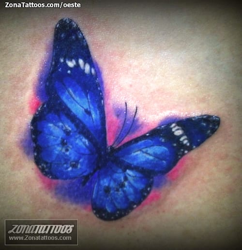 Foto de tatuaje Mariposas, Insectos