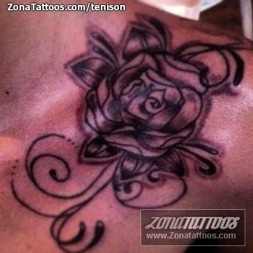 Tattoo photo Roses, Flowers