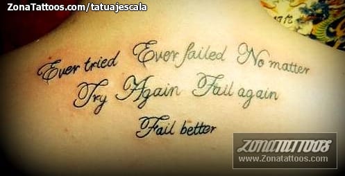 Tattoo photo Messages, Letters