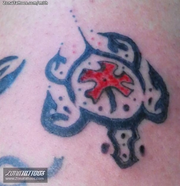 Foto de tatuaje Tortugas, Tribales, Animales