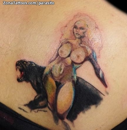 Foto de tatuaje Chicas, Personas, Animales