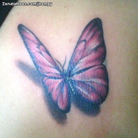 Foto de tatuaje Mariposas, Insectos