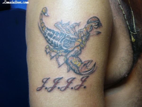 Foto de tatuaje Insectos, Escorpiones