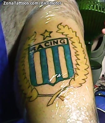 Foto de tatuaje Escudos, Fútbol, Deportes