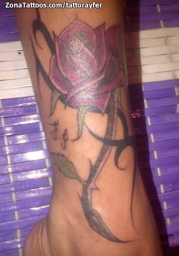 Tattoo photo Roses, Flowers