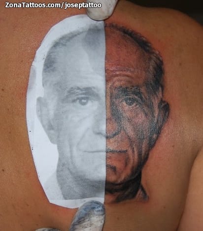 Foto de tatuaje Retratos, Rostros, Personas