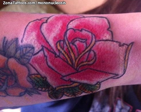 Tattoo photo Roses, Flowers