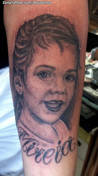 Foto de tatuaje Retratos, Rostros, Personas