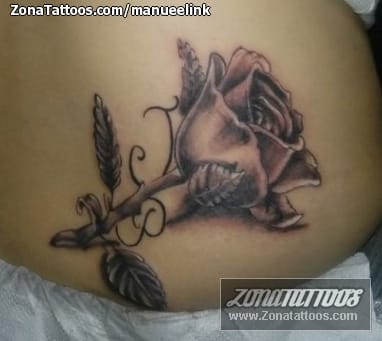 Foto de tatuaje Rosas, Flores