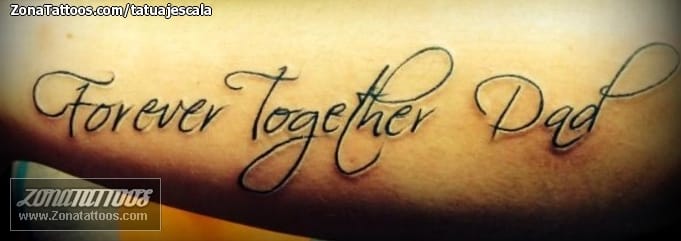 Tattoo photo Messages, Letters