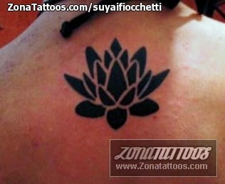 Tattoo photo Flowers, Lotus